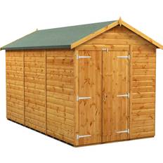 Power Sheds 12 6ft Windowless with Double (Building Area )