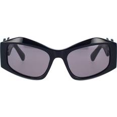 Solbriller GCDS Unisex Solbriller Acetat - Sort Grå Geometrisk