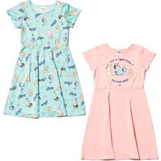 Dresses HIS Bluey Dad Bingo Little Girls Pack Skater Dresses