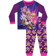 Flickpyjamas Liberty, Marshall och Skye Pyjamas För Flickor The Mighty Film Pyjamas För Barn Lila 92