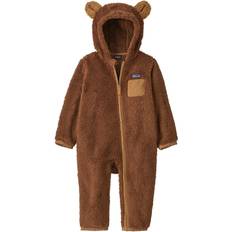 Fur Children's Clothing Patagonia Baby Furry Friends Bunting Moose Brown