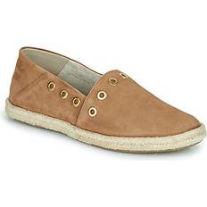 Leather Espadrilles Geox Espadriller Brun