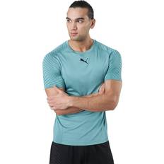 Puma Nylon Överdelar Puma Train Formknit Seamless Tee Mineral Blue