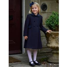 Trotters Heritage Kids' Classic Longline Double Breasted Coat