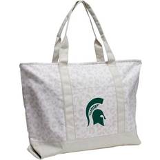 Logo Brands Michigan State Spartans Leopard Pattern Tote