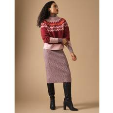 Great Plains Winter Pattern Knit Crew Neck Jumper