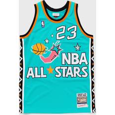 Mitchell & Ness Men's Chicago Bulls All Star Game '96 Jordan #23 Teal Authentic Jersey, Large, Blue Holiday Gift