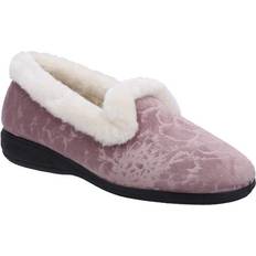 Fleet & Foster Pink Adelaide Memory Foam Slipper