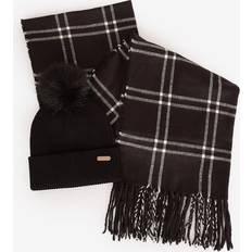 Barbour Mujer Accesorios Barbour Mallory Beanie & Scarf Gift Set, Black