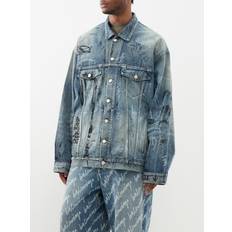 Balenciaga Ropa de abrigo Balenciaga Chaqueta Oversize De Denim De Algodón