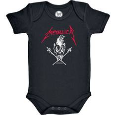 Organic Bodysuits Metallica Scary Guy Body - Black
