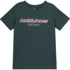 Vihreä T-paidat Jack & Jones Lakewood Branding Tee Vihreä