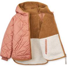 Liewood Abbigliamento esterno Liewood Veste À capuche réversible en sherpa imprimé - Rose