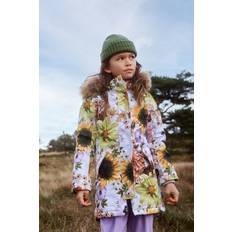 Molo Peace Parkas Retro Flowers Rosa