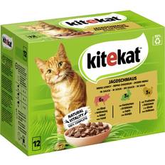 Kitekat jagdschmaus in sauce 12x85g katzenfutter nassfutter