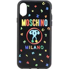 Moschino Letter Logo IPhone X Case Black