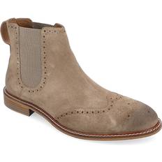 Beige - Men Chelsea Boots Thomas & Vine Watson Chelsea Boot Men's Taupe Boots Chelsea