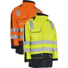 Elka Multinorm arbejdsjakke, Hi-vis Orange/Marine