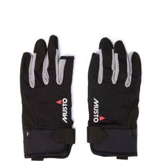 Musto 2018 Essential segelhandskar Sailing Long Finger Handskar Svart AUGL002 –