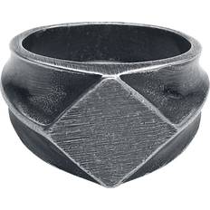 Herre Ringer etNox hard and heavy Ring Basic Herrer sølvfarget