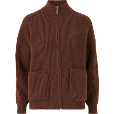 Only Kaja Strikcardigan, Chestnut