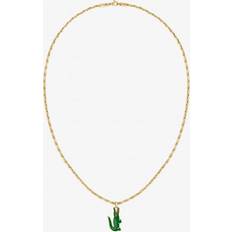 Lacoste Kettingen Lacoste Arthor Necklace - Gold/Green