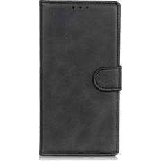 MAULUND Samsung Galaxy 5 Vintage Læder m. Pung Sort