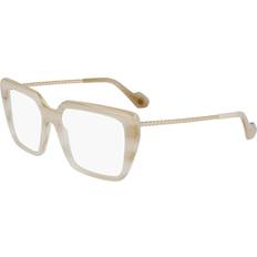 Lanvin LNV2633 103 54 Vita Glasögon Kvinna