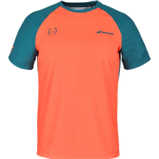 Babolat Crew Neck Tee - LeBron Orange/Dark Blue