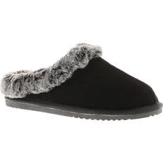 Leather - Women Slippers Hush Puppies Amara' Slipper Black