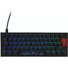 60 keyboard red Ducky One 2 Pro Mini 60% Mechanical MX Cherry Red