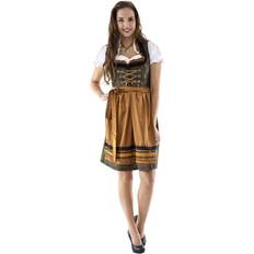 Dirndl Midi Bronze