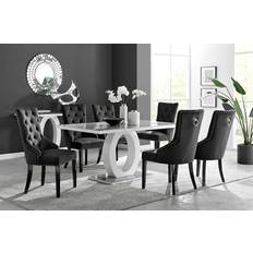 Furniturebox Giovani Halo Base Dining Set