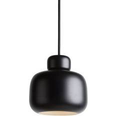 Woud Stone Ceiling Small Black Pendant Lamp ∅ 16cm