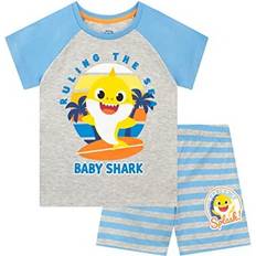 M Night Garments Baby Shark Pinkfong Boys Pyjamas Multicoloured 4-5 Years