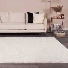 Beige Carpets OHS Fluffy Shaggy Beige
