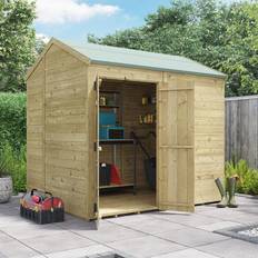 Outbuildings BillyOh 8x6 Windowless, 15mm Groove Shed (Building Area )