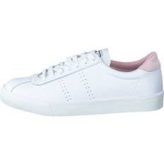Superga 2843 Club Comfort Leather White-pink Lt A4x Vit