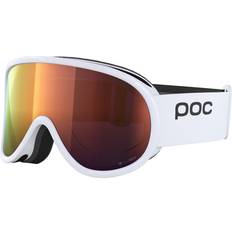 POC Retina Mid Ski Goggles White Partly Sunny Orange/CAT2