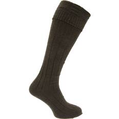 Universal Textiles Mens Scottish Highland Wear Wool Kilt Hose Socks 1 Pair Khaki/Black/Beige