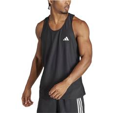 adidas Own The Run Base Sleeveless T-shirt Black Regular Man