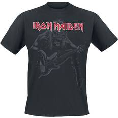 Iron Maiden T-shirt Eddie Bass för Herr svart