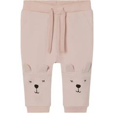 Bambino Pantaloni Name It Pantaloni felpati Nbfbaline Rose Smoke - rosa