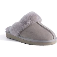 AUS WOOLI AUSTRALIA Sheepskin Sydney Slippers Light Grey