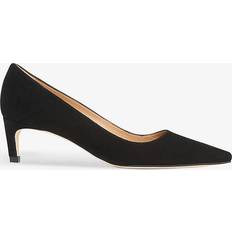 L.K. Bennett Ava Suede Kitten Heel Court Shoes