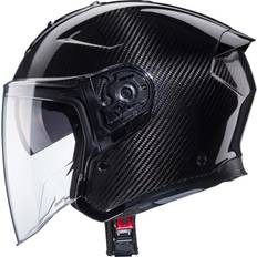 Caberg Öppna hjälmar Motorcykelhjälmar Caberg Flyon II Carbon Jethjälm - Sort Herr