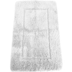 Monochrome Bath Mats Mayfair Cashmere Touch Ultimate Microfibre White