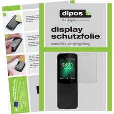 Screen Protectors Dipos Displayschutzfolie Antireflex 2 Stück, Nokia 8110 Smartphone Schutzfolie