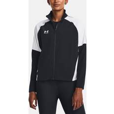 Under Armour Elastan/Lycra/Spandex Jacken Under Armour Challenger Pro Trainingsjacke für Damen Schwarz Weiß