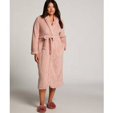 Pink Robes Hunkemöller Fleece Bathrobe Pink